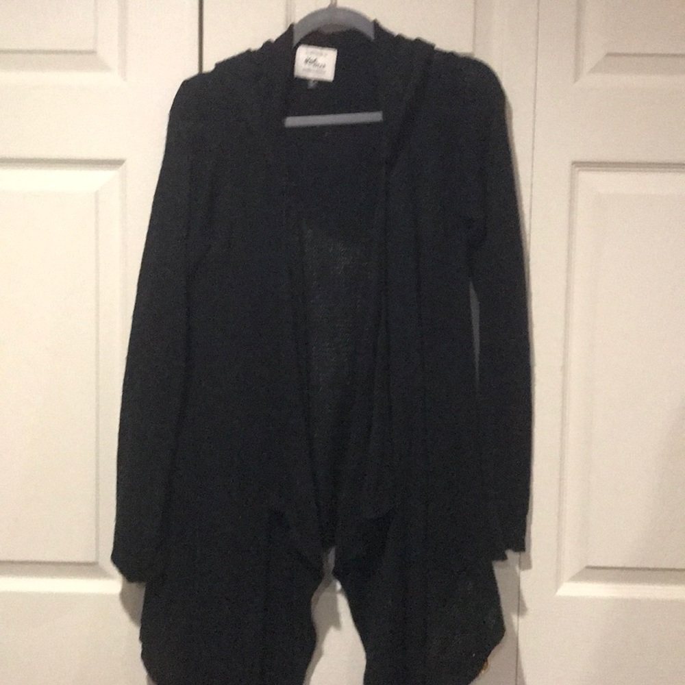Black cardigan